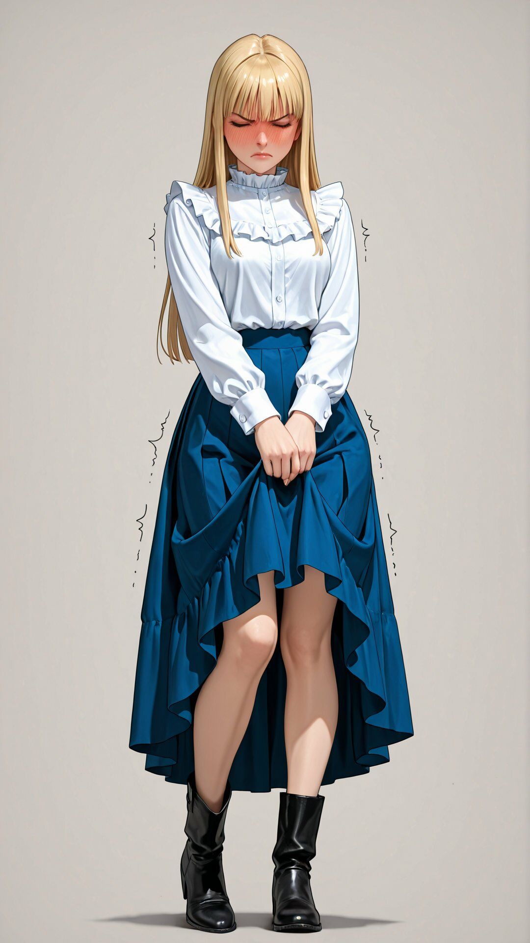 高飛車お嬢様の弱みを握ったので脱がせてみた - サンプル画像 5