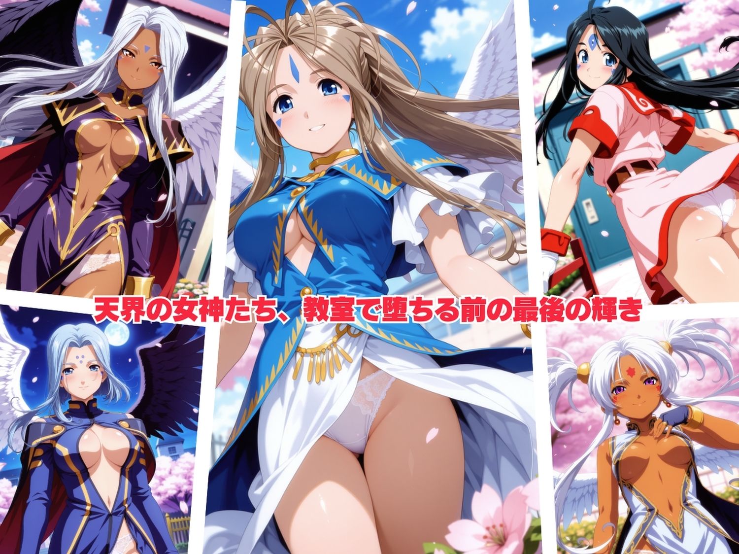 【寝取られ】肉便器と化した女神たち  〜ああっ、お腹の中で命が育ってる…〜 - サンプル画像 1