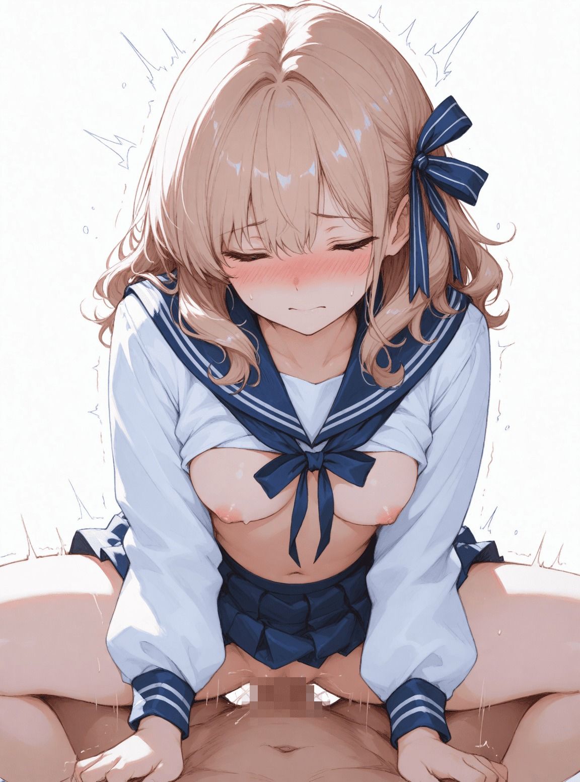 媚薬で感度倍増！！処女J●を犯してみた - サンプル画像 2