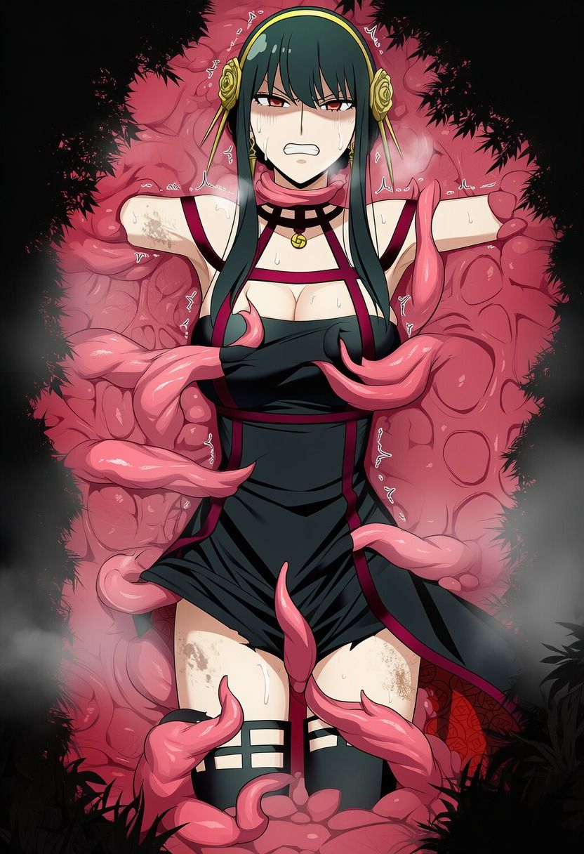 ヨル vs ぬるぬる触手 - サンプル画像 6