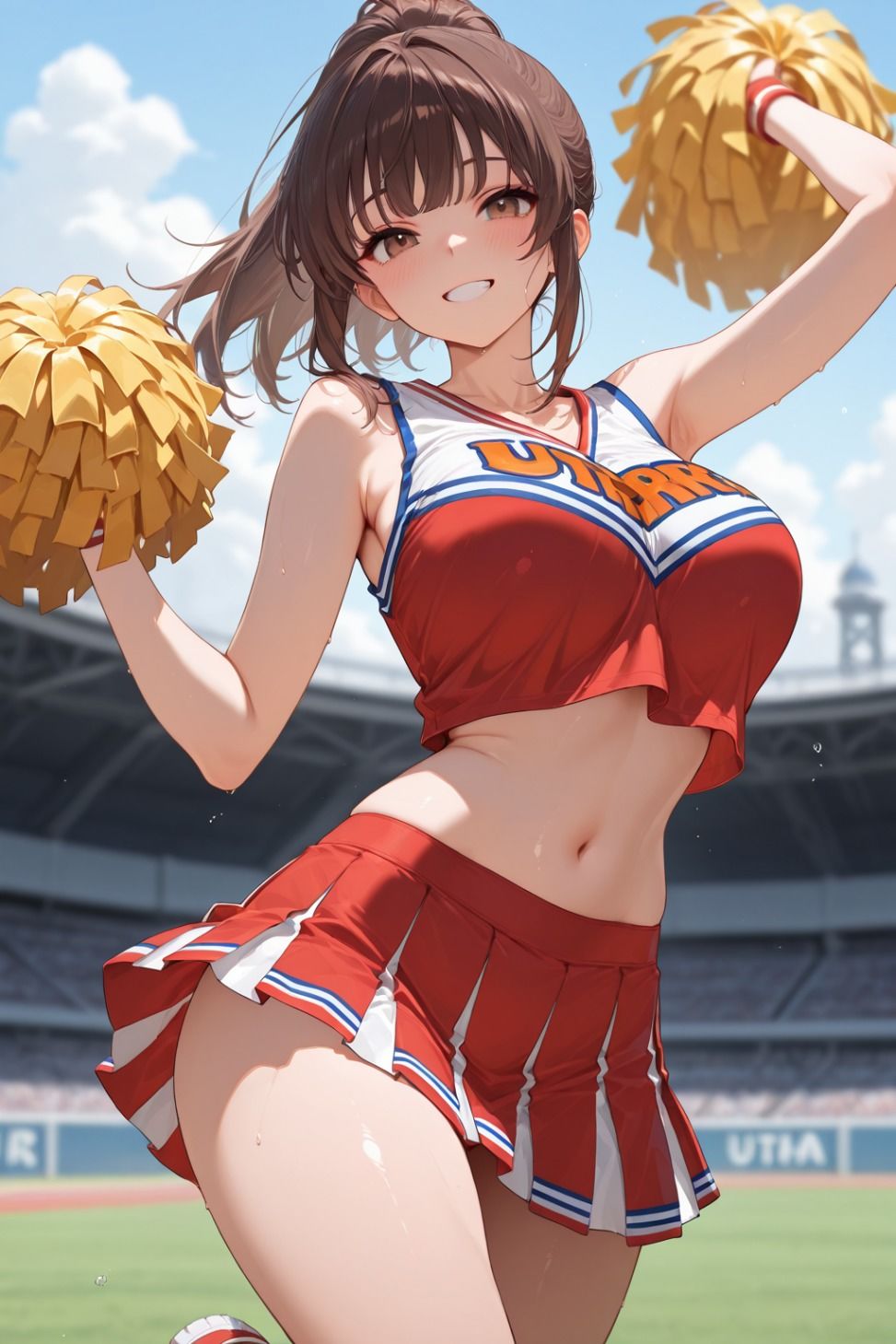 チア女はとっても欲求不満 - サンプル画像 1