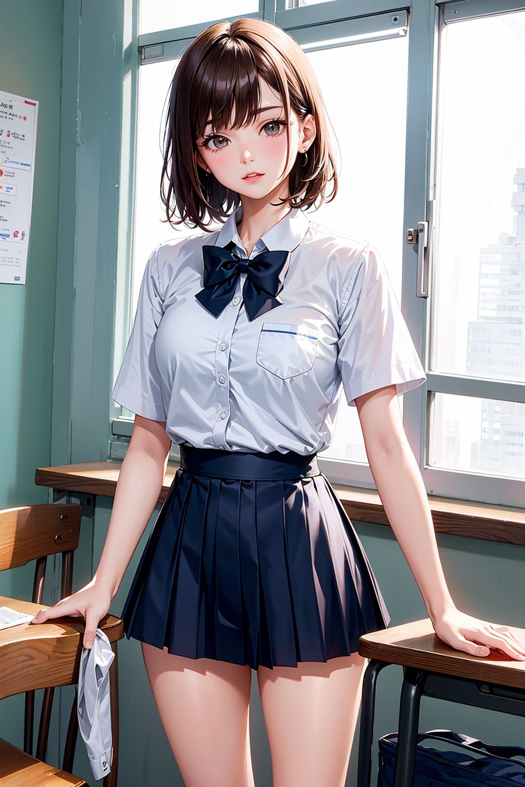 Lの誘惑 キュートなボブカット - サンプル画像 1