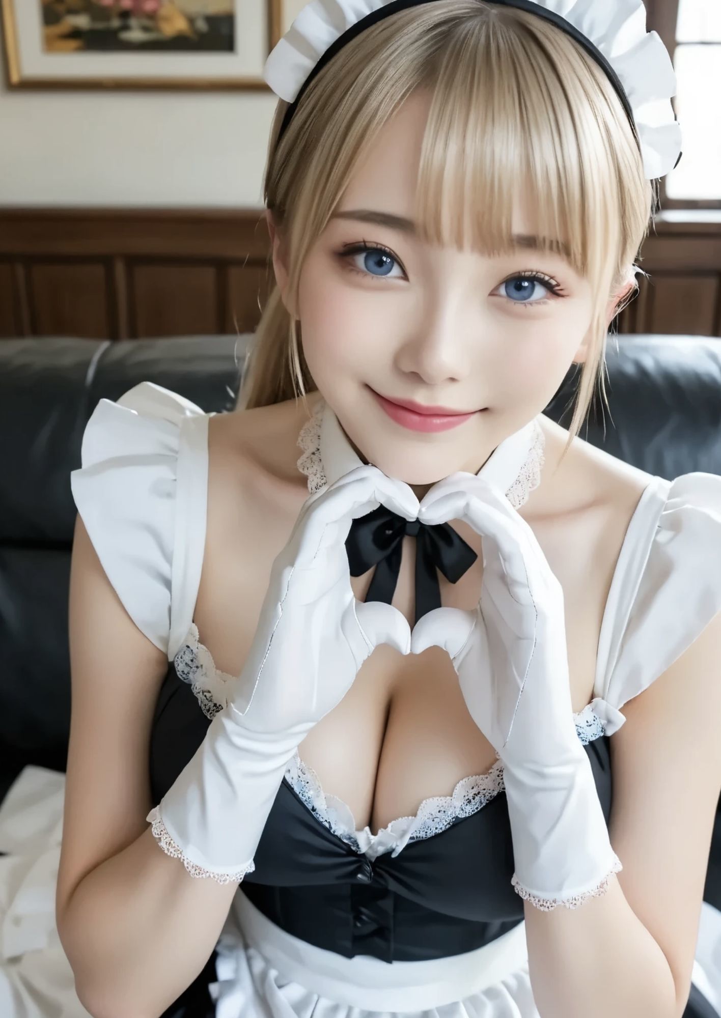 今日だけ！メイド！白鳥ルチア 3P追加スペシャル版 - サンプル画像 1