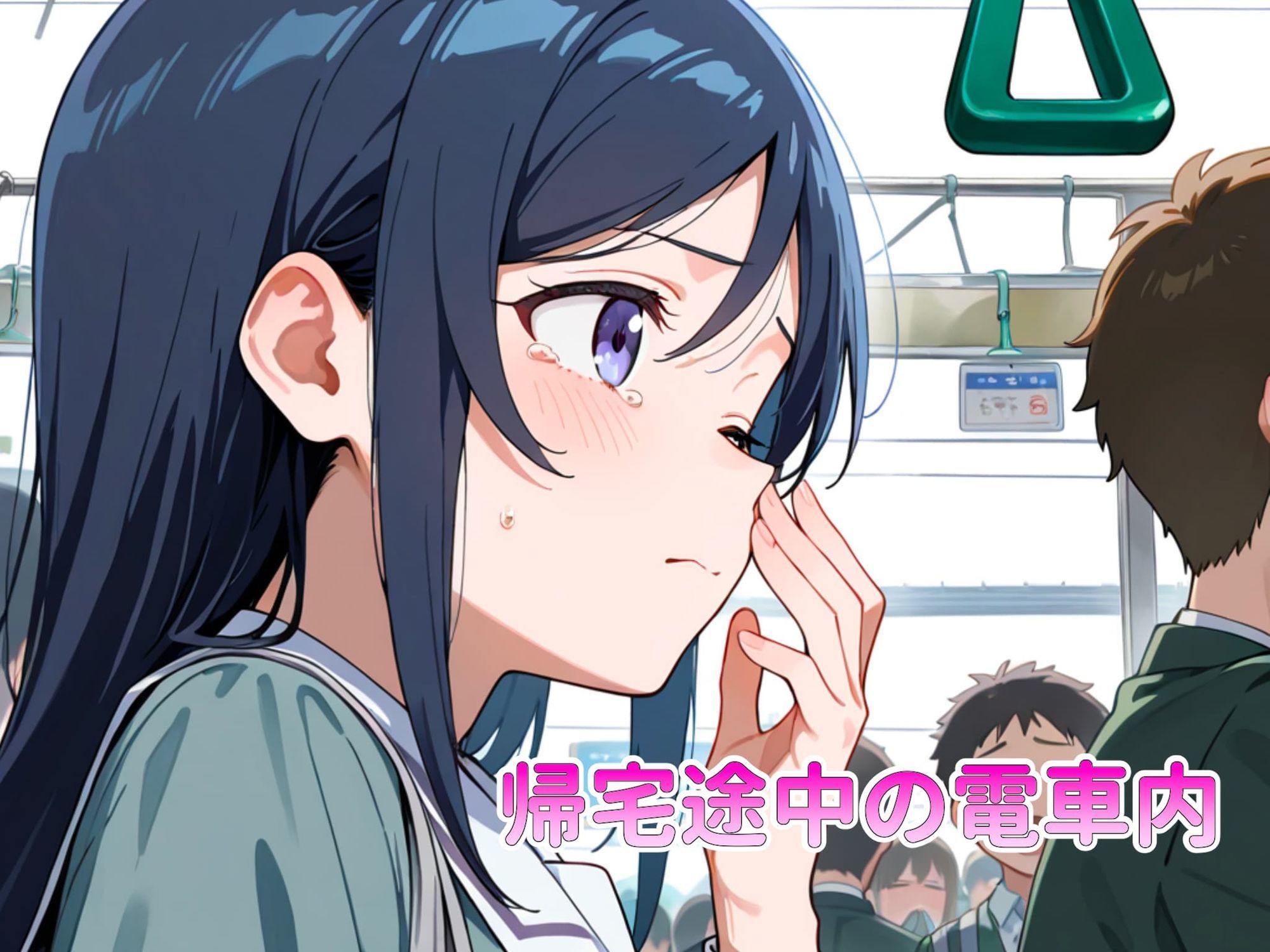 恐怖と快楽の電車内〜痴○で目覚めたワタシのカラダ〜あやせ編 - サンプル画像 2