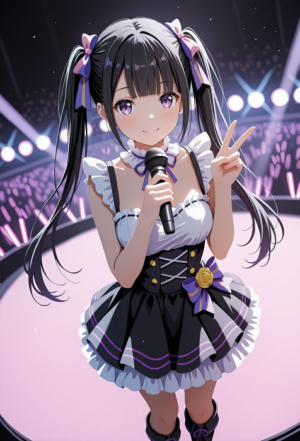 堕ちゆくアイドル ステージで交わす愛と支配、ファンの視線の狭間で - サンプル画像 2