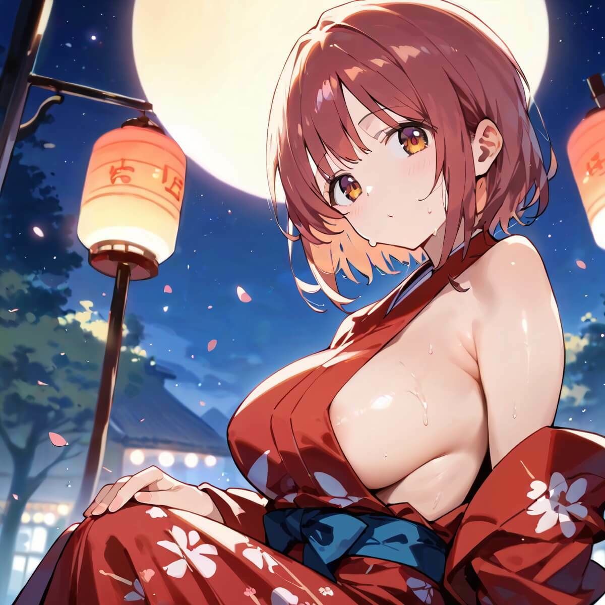 祭りの夜に君を奪う〜浴衣の君が可愛すぎて俺のマグナムが火を噴くぜ！！〜5【厳選CG240枚収録】 - サンプル画像 10