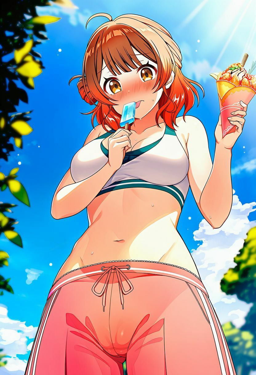 濁音学園アイドル、恵体、花海佑芽ちゃんの秘密動画 - サンプル画像 6