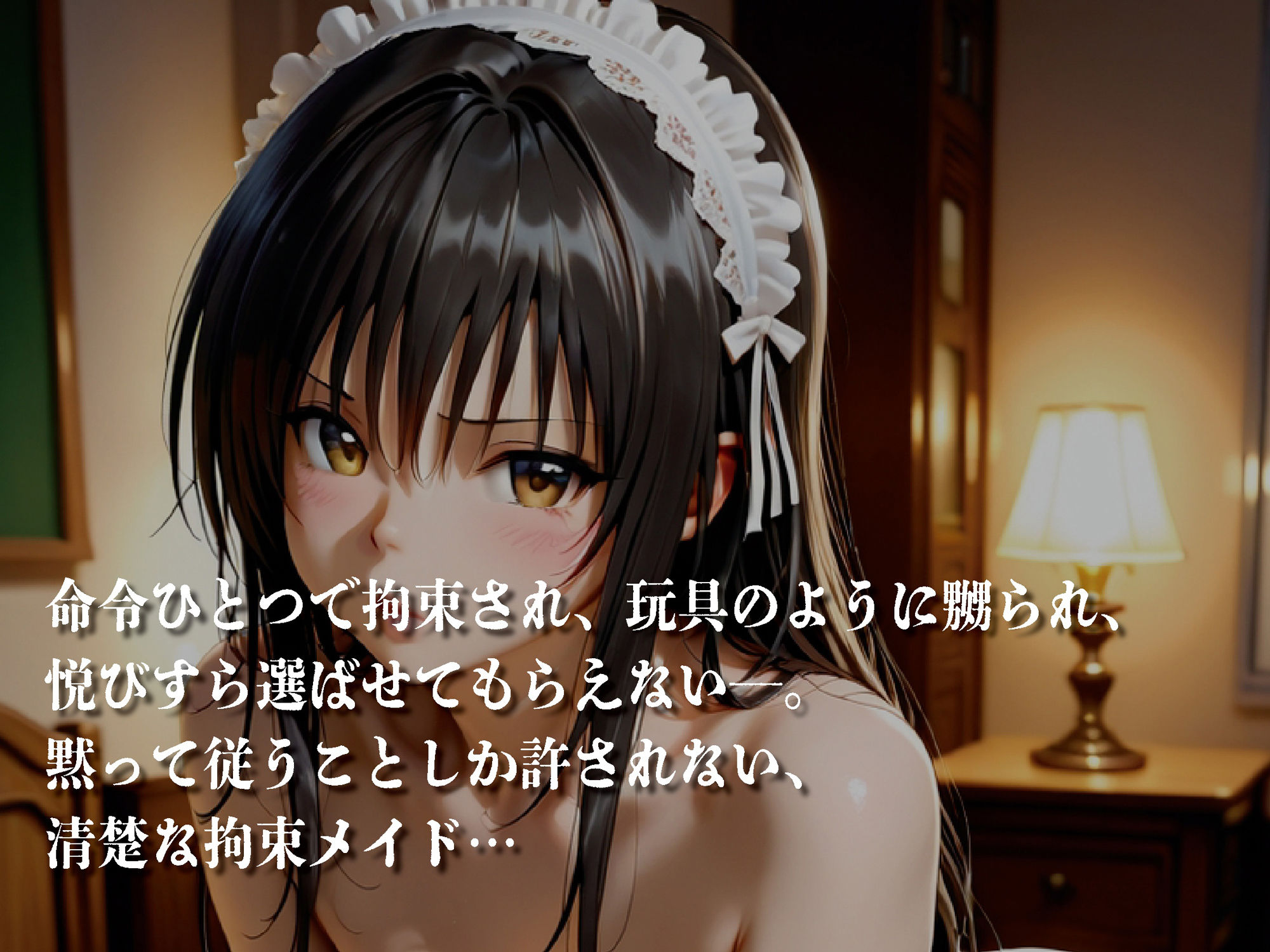 拘束メイド ―メイドの義務は肉体奉仕【豪華CG500枚収録】 - サンプル画像 1