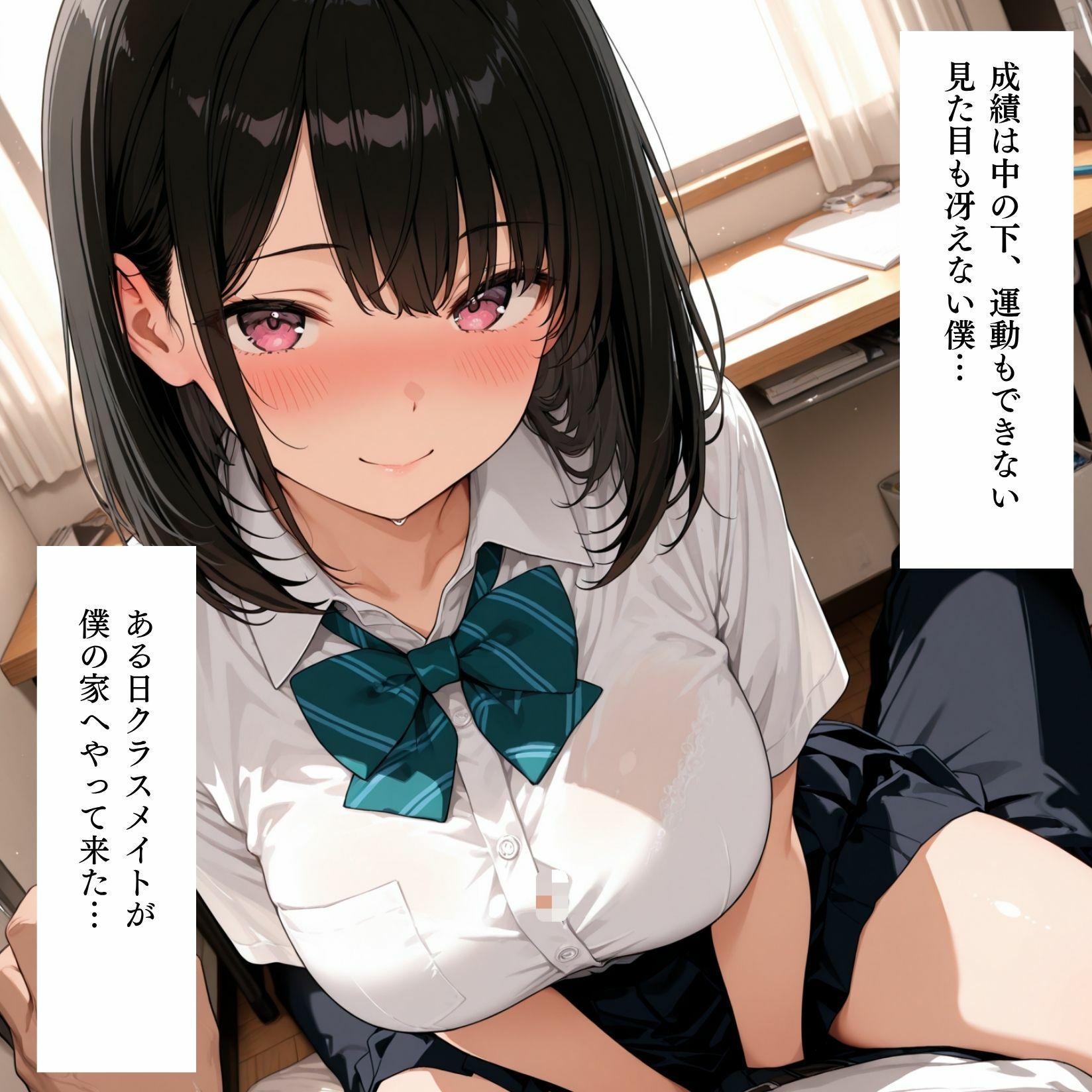 即イキ女子校生〜クラスメイトが冴えない僕で処女卒業〜 - サンプル画像 1