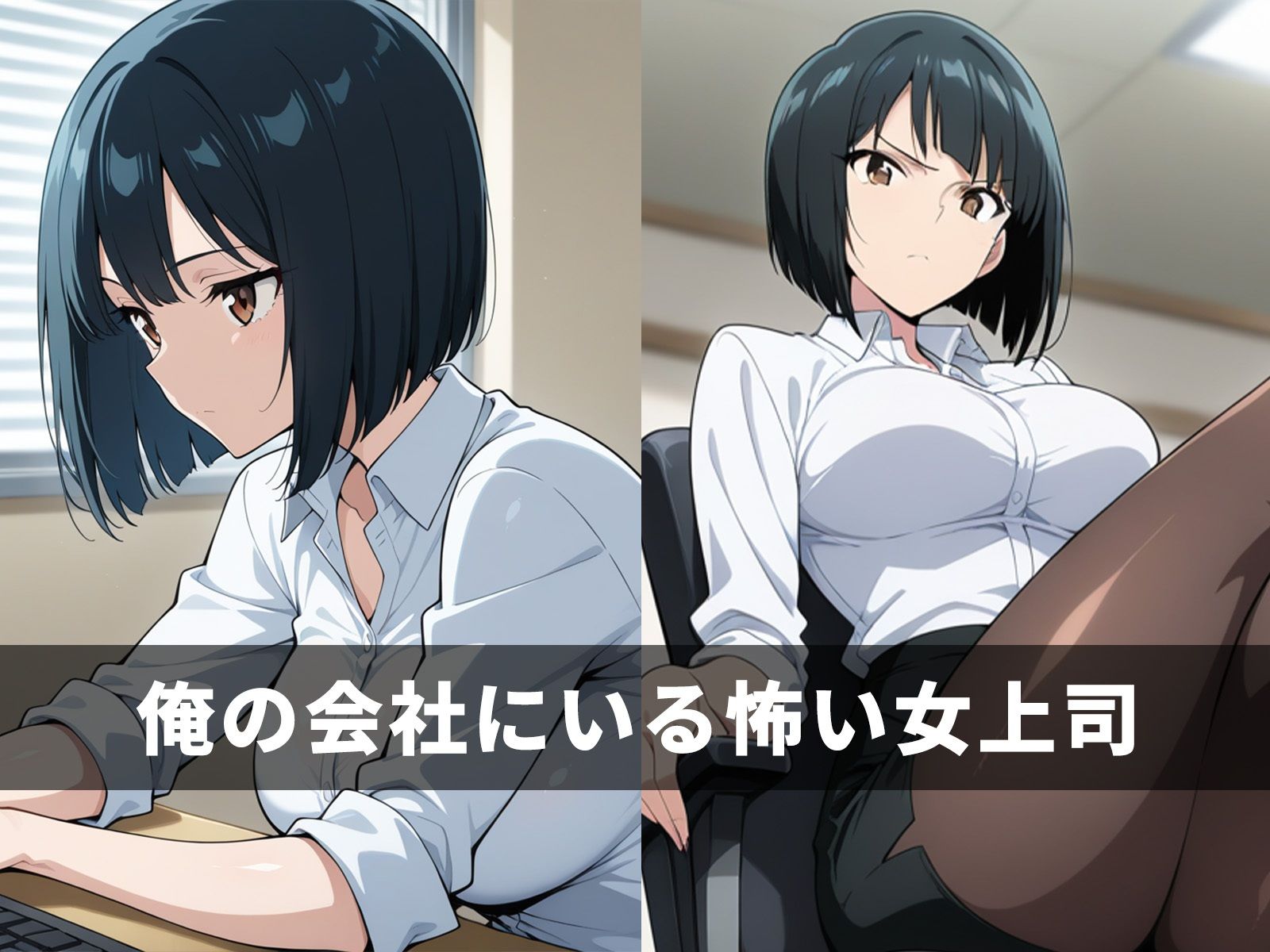 怖い女上司が泥●して一晩中絶頂生ハメ - サンプル画像 1