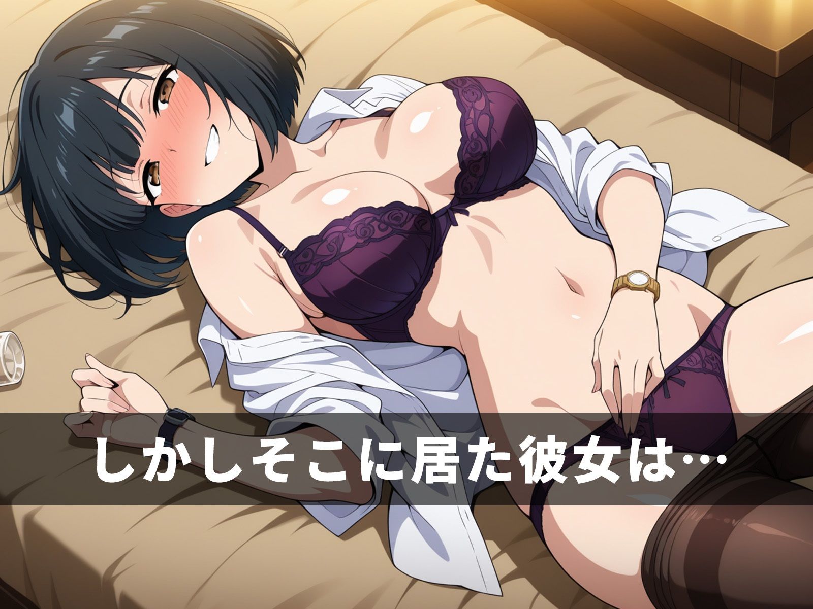 怖い女上司が泥●して一晩中絶頂生ハメ - サンプル画像 3