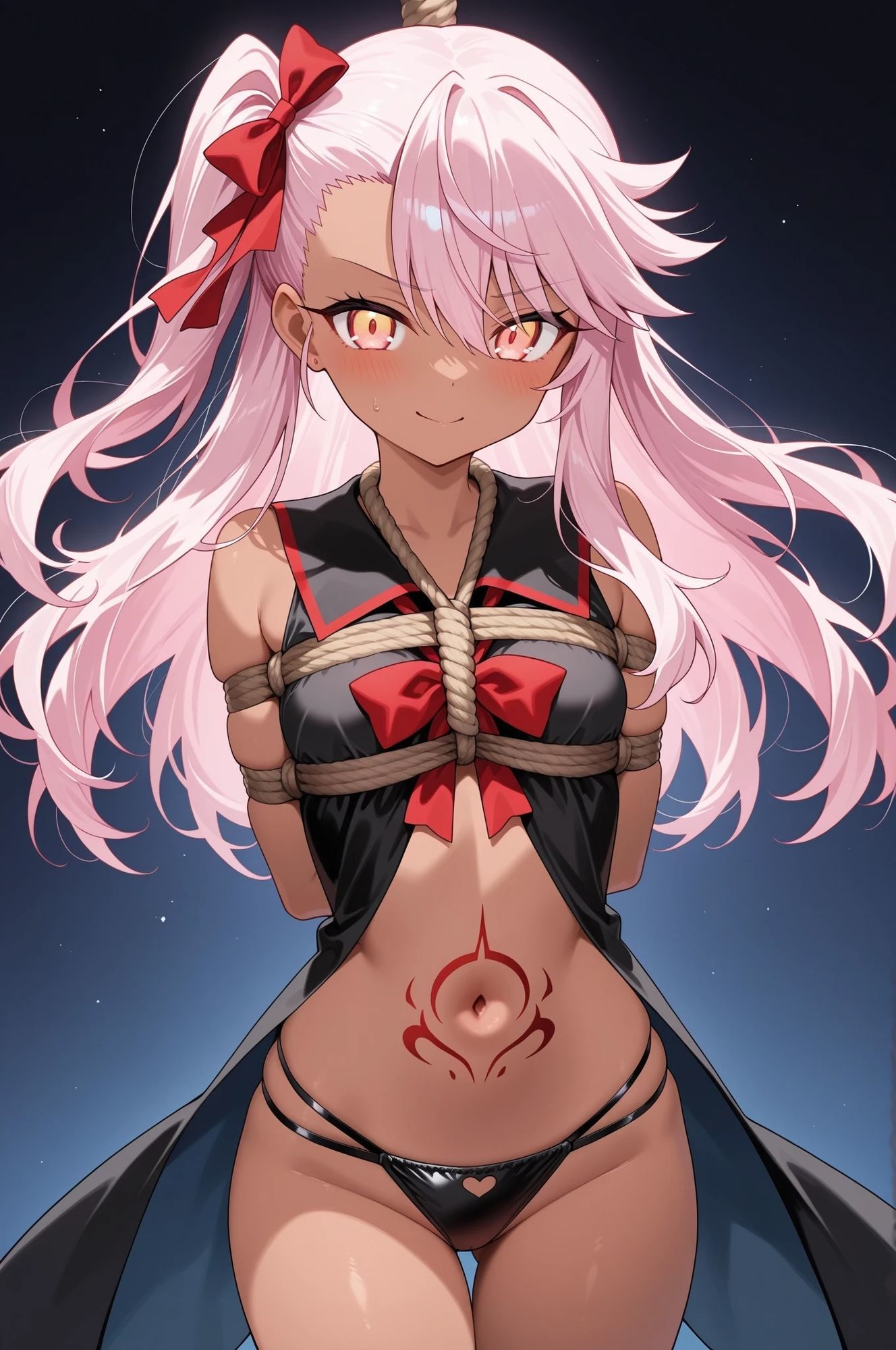 虹かけ誌  Fate イラスト集10 クロエ・フォン・アインツベルン  ソフトクリームを舐めているだけだよ、バカだなあ（笑） - サンプル画像 4