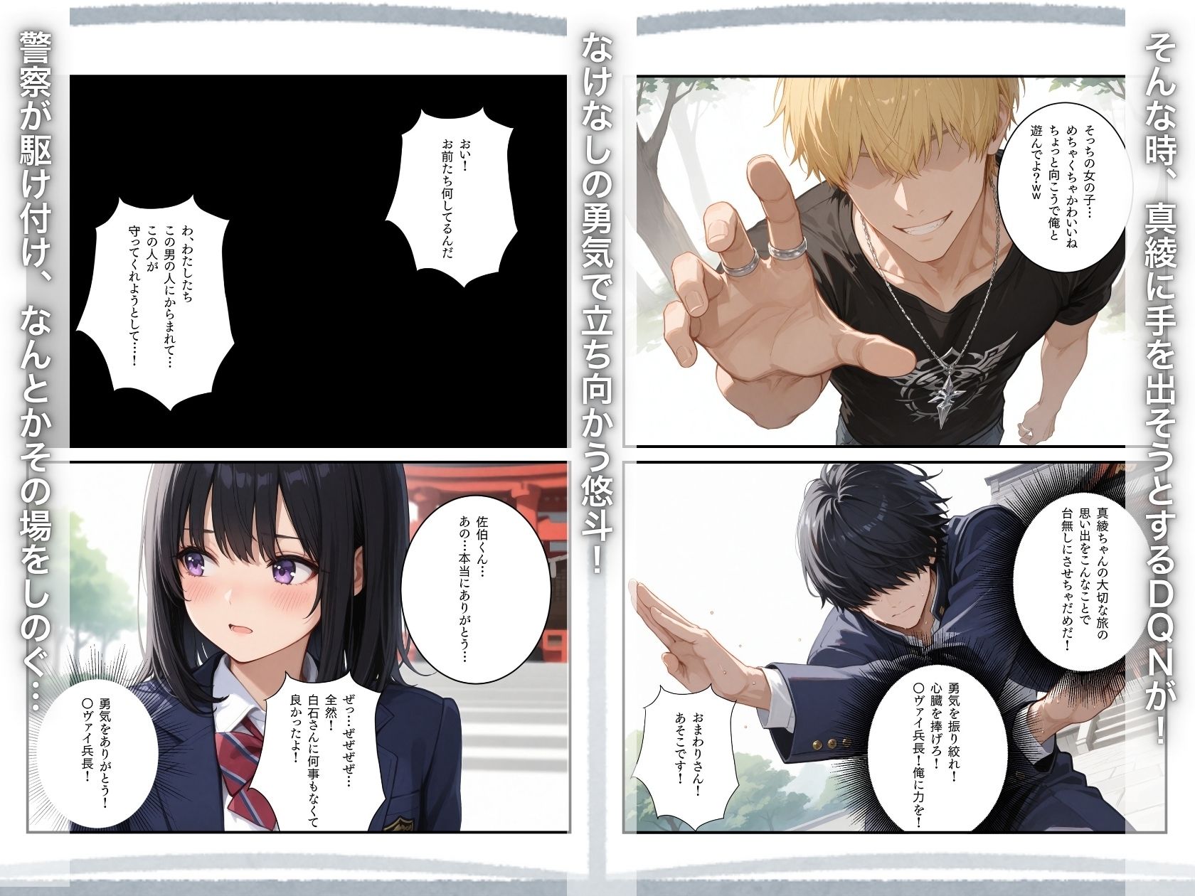 修学旅行―女子部屋の布団の中で起きた憧れの同級生との秘密の出来事。 - サンプル画像 5