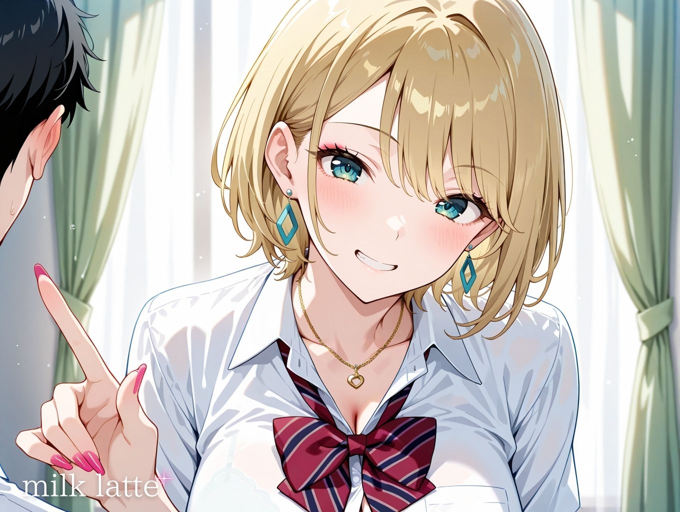 学園性活 〜白ギャル編〜 - サンプル画像 1