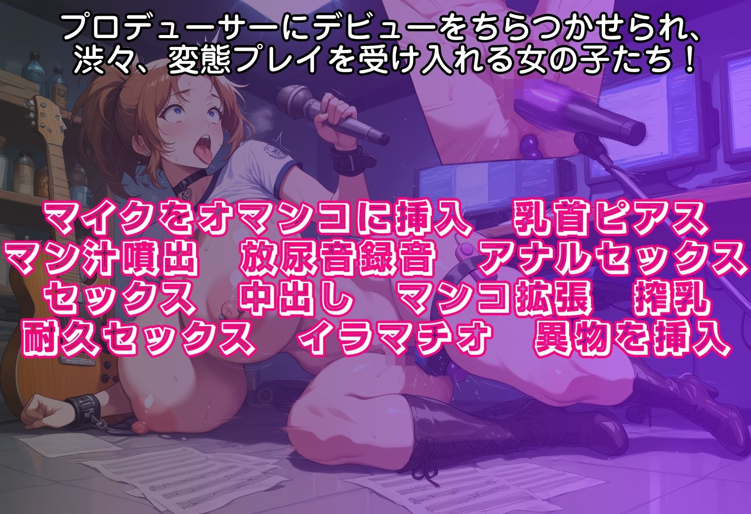 デビューの代償〜変態プロデューサーのオマンコ調教〜 - サンプル画像 2