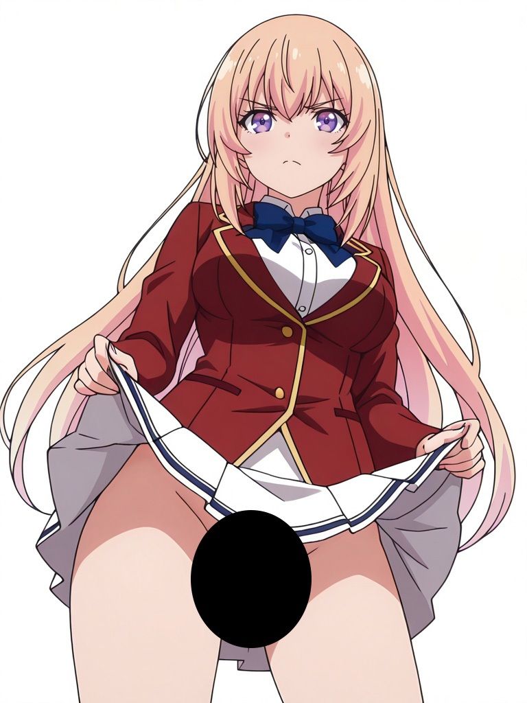 『よ●こそ実力至上主義の教室へ  その1』ヒロイン脱がしてみた ムキムキ色黒モブがヤリたい放題 スマホでも見やすい縦型 シチュエーション＆クオリティ厳選済み300枚！ - サンプル画像 2