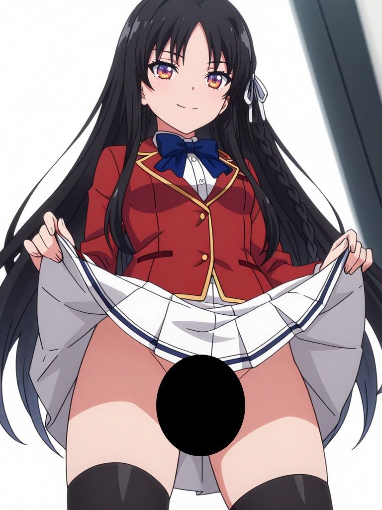 『よ●こそ実力至上主義の教室へ  その1』ヒロイン脱がしてみた ムキムキ色黒モブがヤリたい放題 スマホでも見やすい縦型 シチュエーション＆クオリティ厳選済み300枚！ - サンプル画像 3