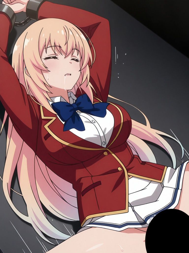 『よ●こそ実力至上主義の教室へ  その1』ヒロイン脱がしてみた ムキムキ色黒モブがヤリたい放題 スマホでも見やすい縦型 シチュエーション＆クオリティ厳選済み300枚！ - サンプル画像 6