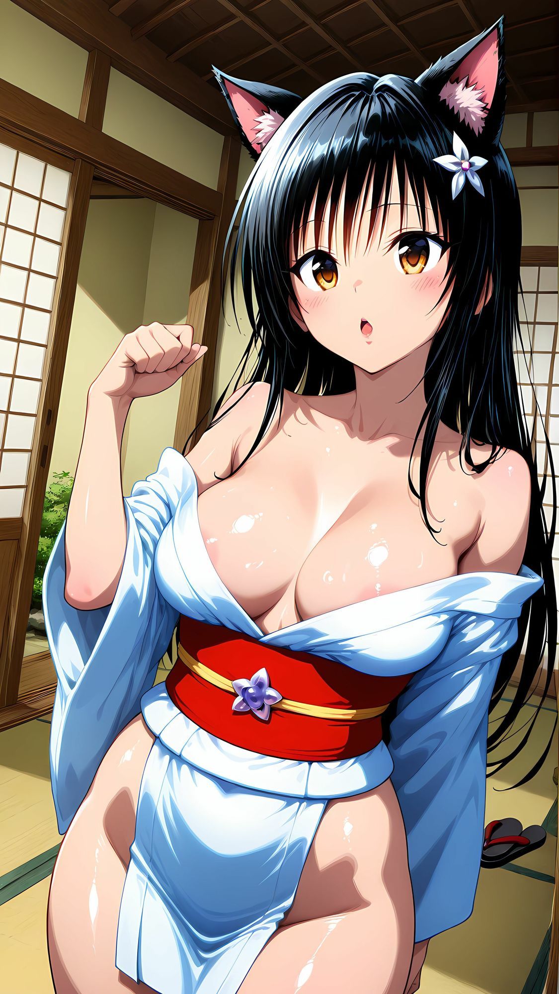 絶倫オジサンと美少女のラブラブSEX！ 古〇川 唯 編 - サンプル画像 1