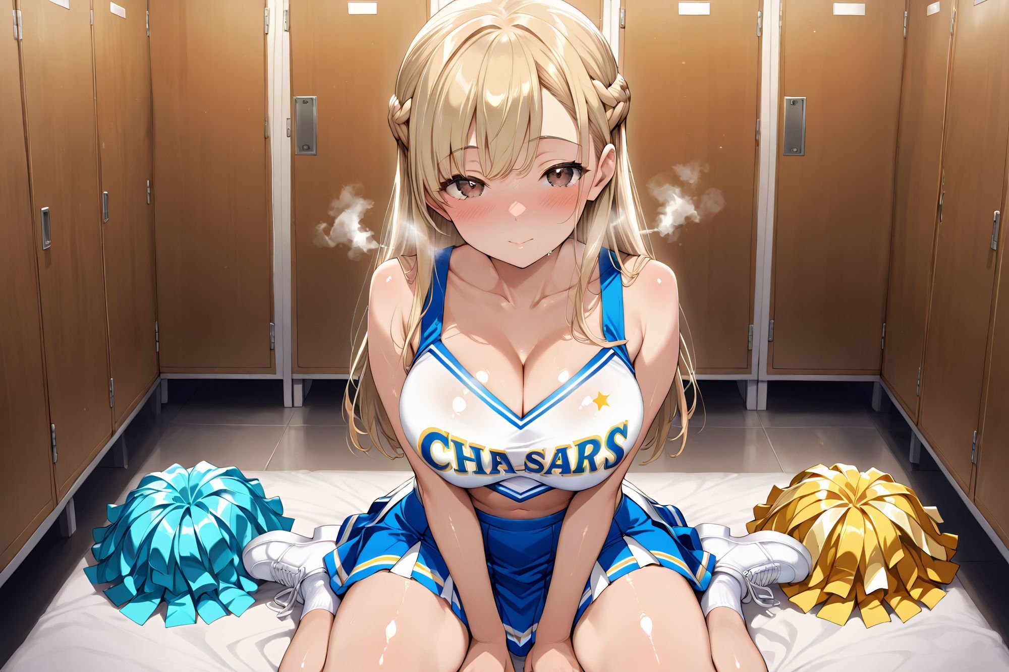 落ち込んでいる男子生徒を全力応援！〜セックスで元気にさせちゃいます〜 - サンプル画像 1