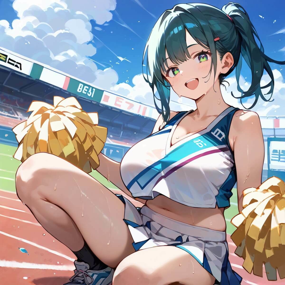 応援だけじゃ、物足りない！！エールは体で送ります！！！6【厳選CG210枚収録】 - サンプル画像 2