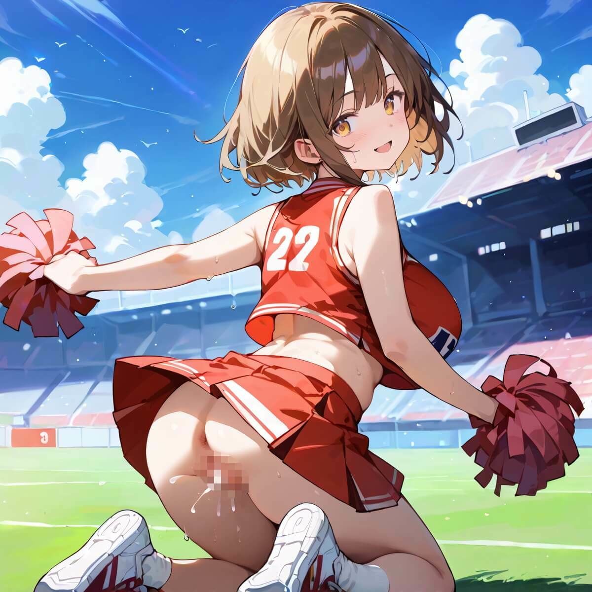 応援だけじゃ、物足りない！！エールは体で送ります！！！7【厳選CG210枚収録】 - サンプル画像 6