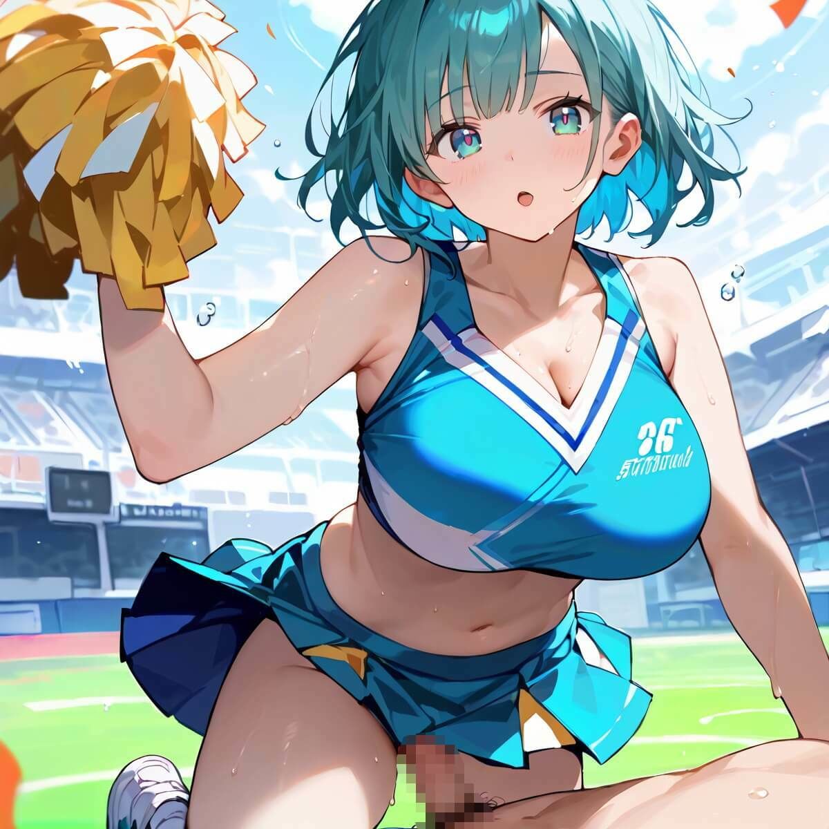 応援だけじゃ、物足りない！！エールは体で送ります！！！8【厳選CG210枚収録】 - サンプル画像 9