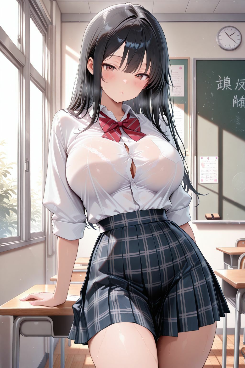 女子校生を生ハメ  気が強い彼女は後輩によって狂ったように犯●れる - サンプル画像 2