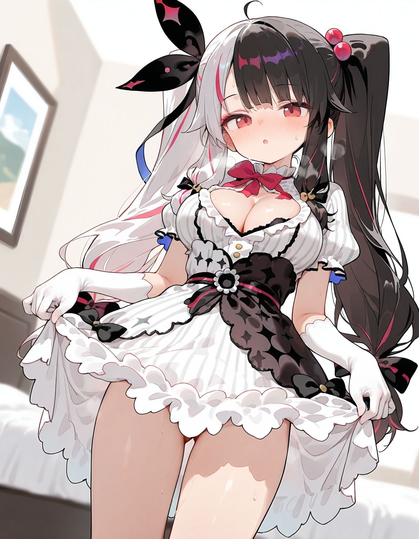 に○さんじ夜見れ○孕ませえっち - サンプル画像 1