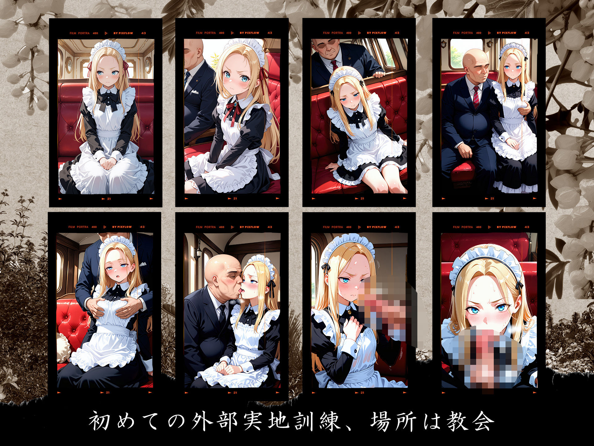 ［4K500P］孕ませご奉仕学園〜子宮でご奉仕させていただきます〜  教会子宮奉仕実地訓練  神城アリサ - サンプル画像 3