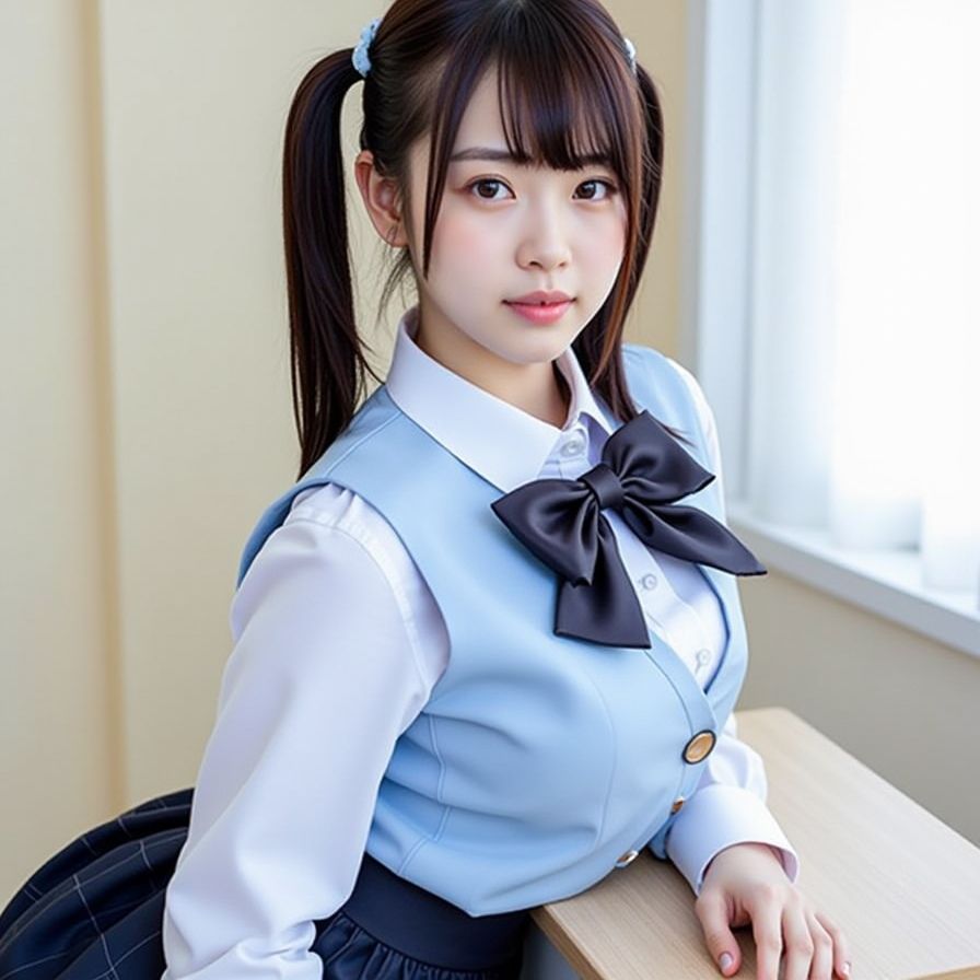 制服特化 vol.4 -AIグラビア写真集- - サンプル画像 5