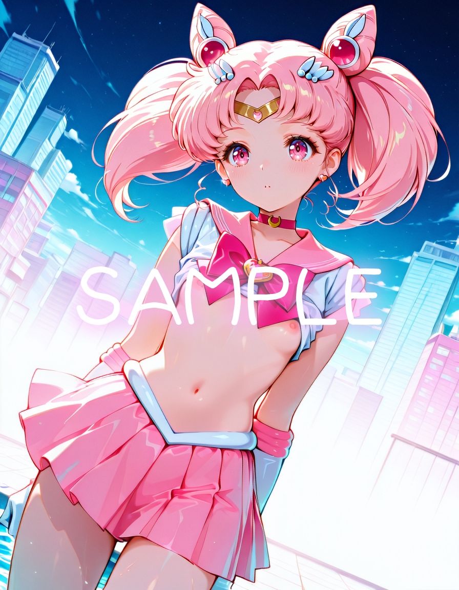 変身ヒロインの深夜の性事情 ち〇うさ編 - サンプル画像 1