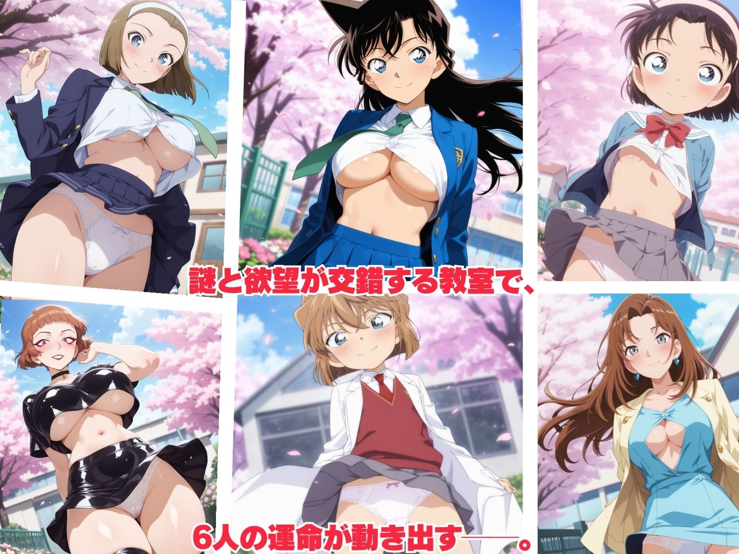 【寝取られ】種付けハーレムTRICK 〜全員孕ませ！種付けオジサンの完全支配〜 - サンプル画像 1