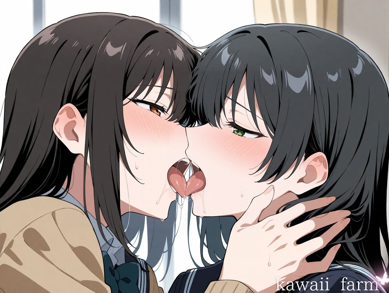 性欲まみれ レズ ver. - サンプル画像 3