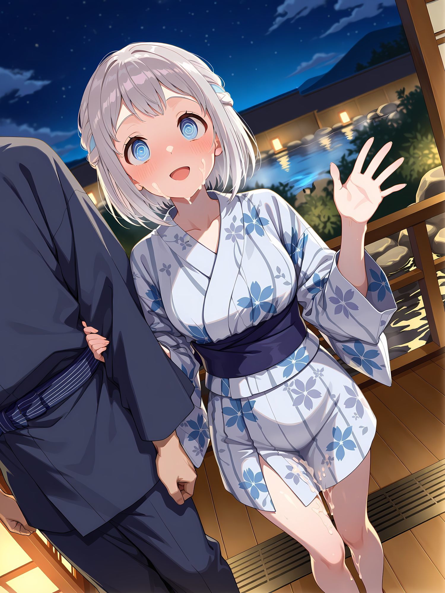 催○使って他人の彼女と温泉ックス！葛◯リーリヤ - サンプル画像 10