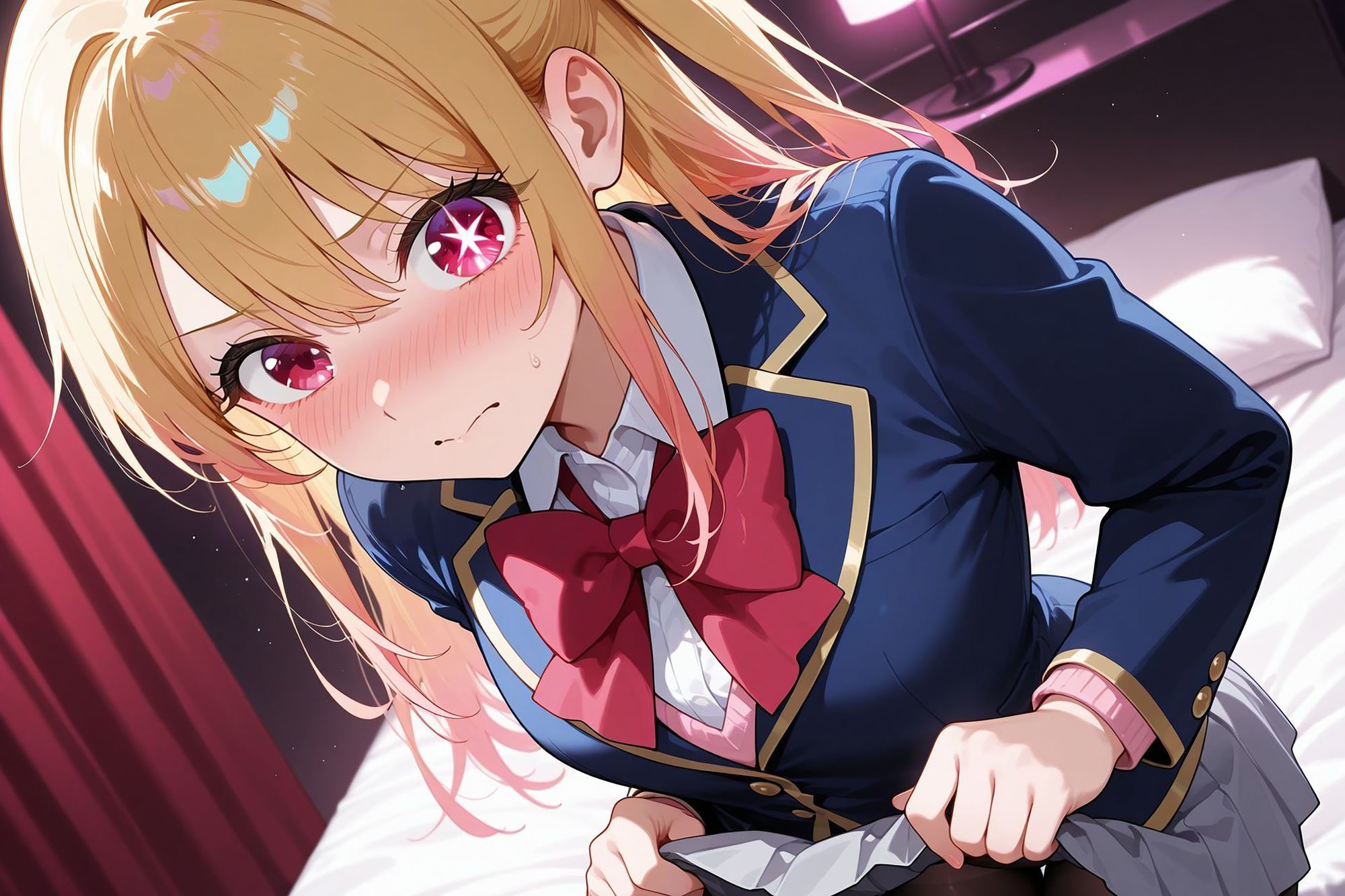 500円でパパ活確定チート〜ワンコインで美少女と即ラブホ！中出し孕ませ確定援交〜［星野ル〇ー編］［推〇の子］［CG500枚］ - サンプル画像 5