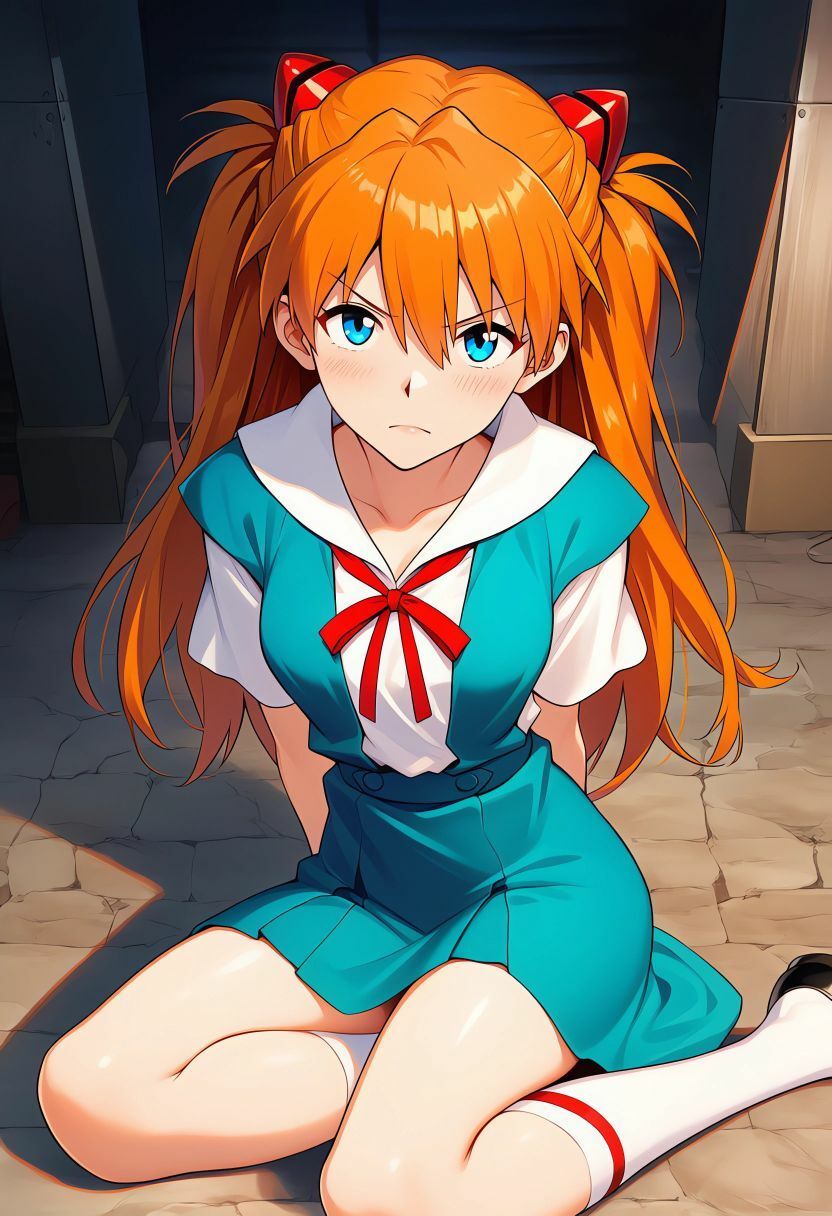 惣●アスカラングレー監禁調教AIイラスト集 - サンプル画像 2