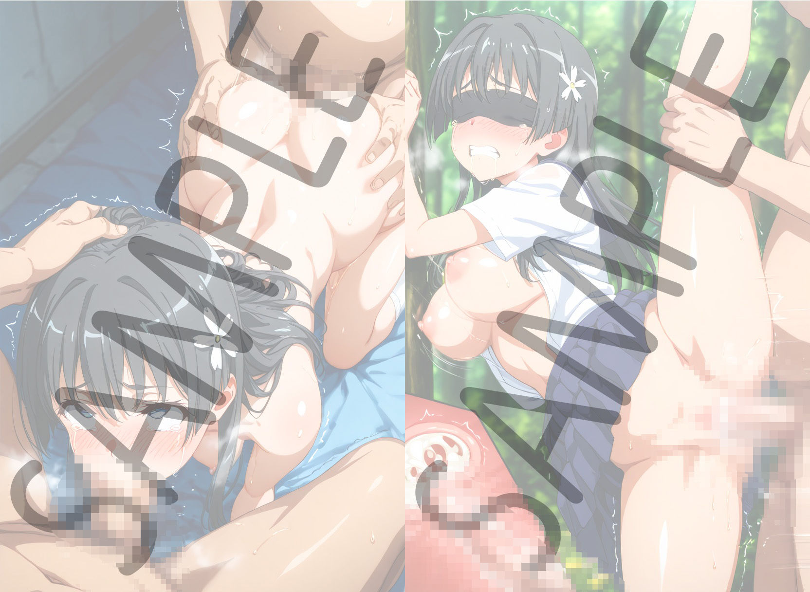 憧れの処女ヒロインが性奴●にされた件-佐天○子編- - サンプル画像 1