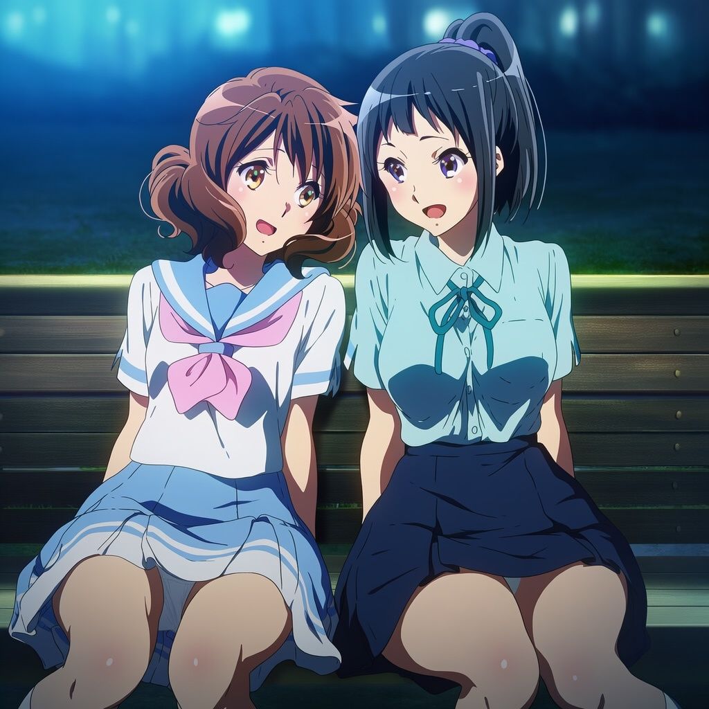 夜の公園で強豪校の部長2人に抜いてもらう！ - サンプル画像 1