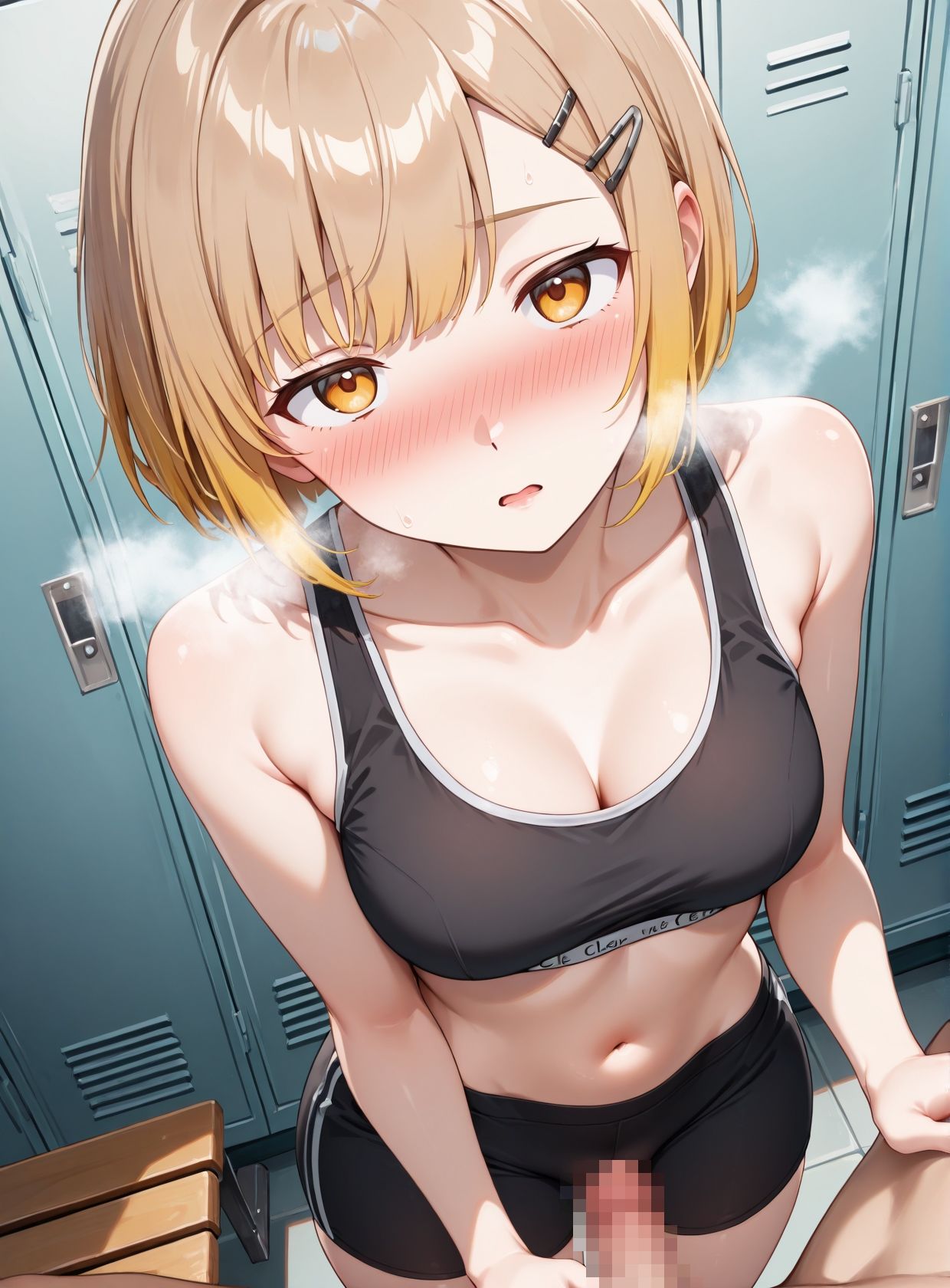 【女子校生】コートの裏取引 -顧問の性処理に堕ちた部員- - サンプル画像 7