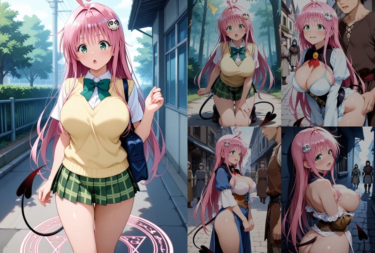 絶対服従  異世界転生した先でめっぽう犯●れる女たち - サンプル画像 6