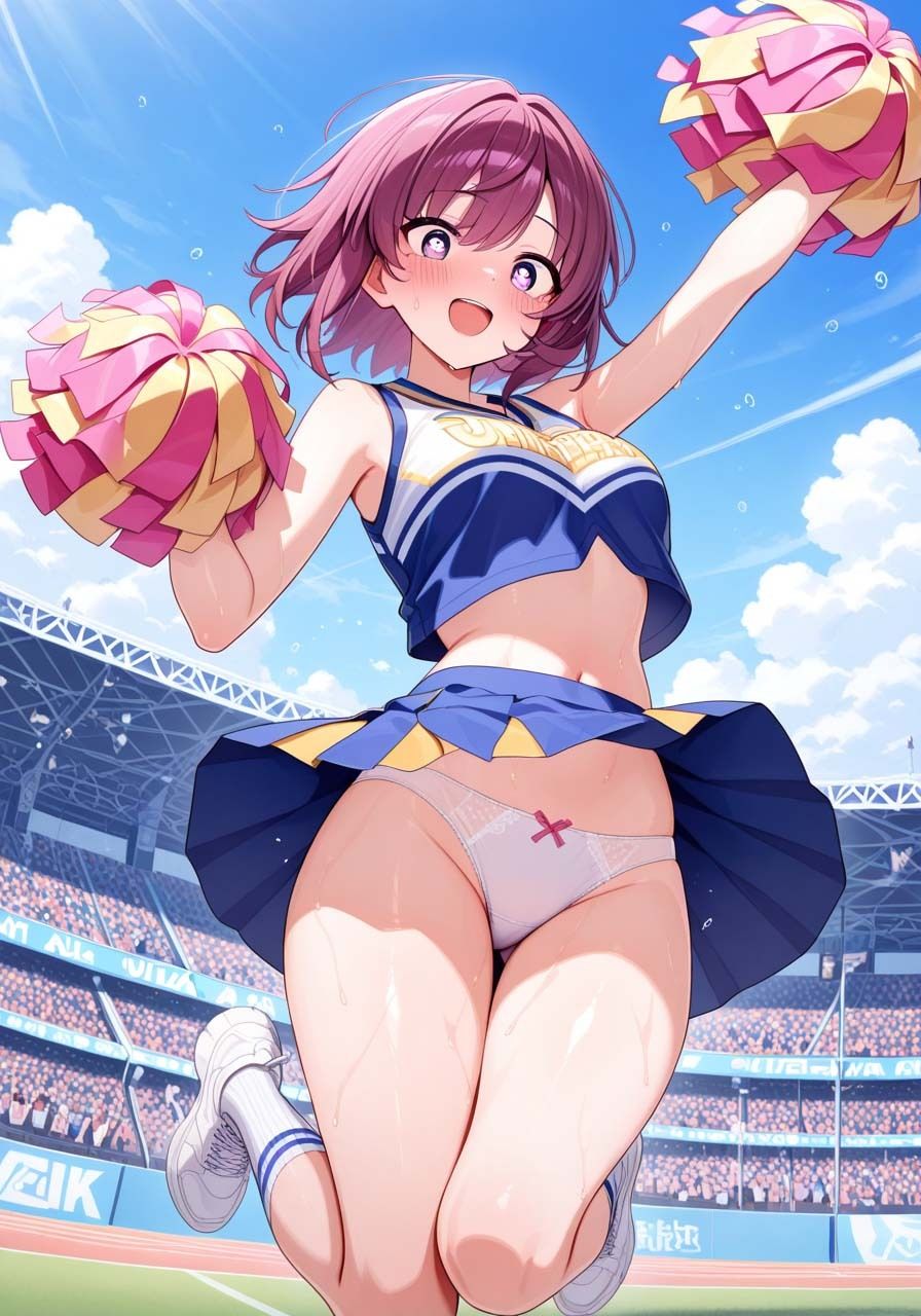 チラッとチアガール - サンプル画像 3