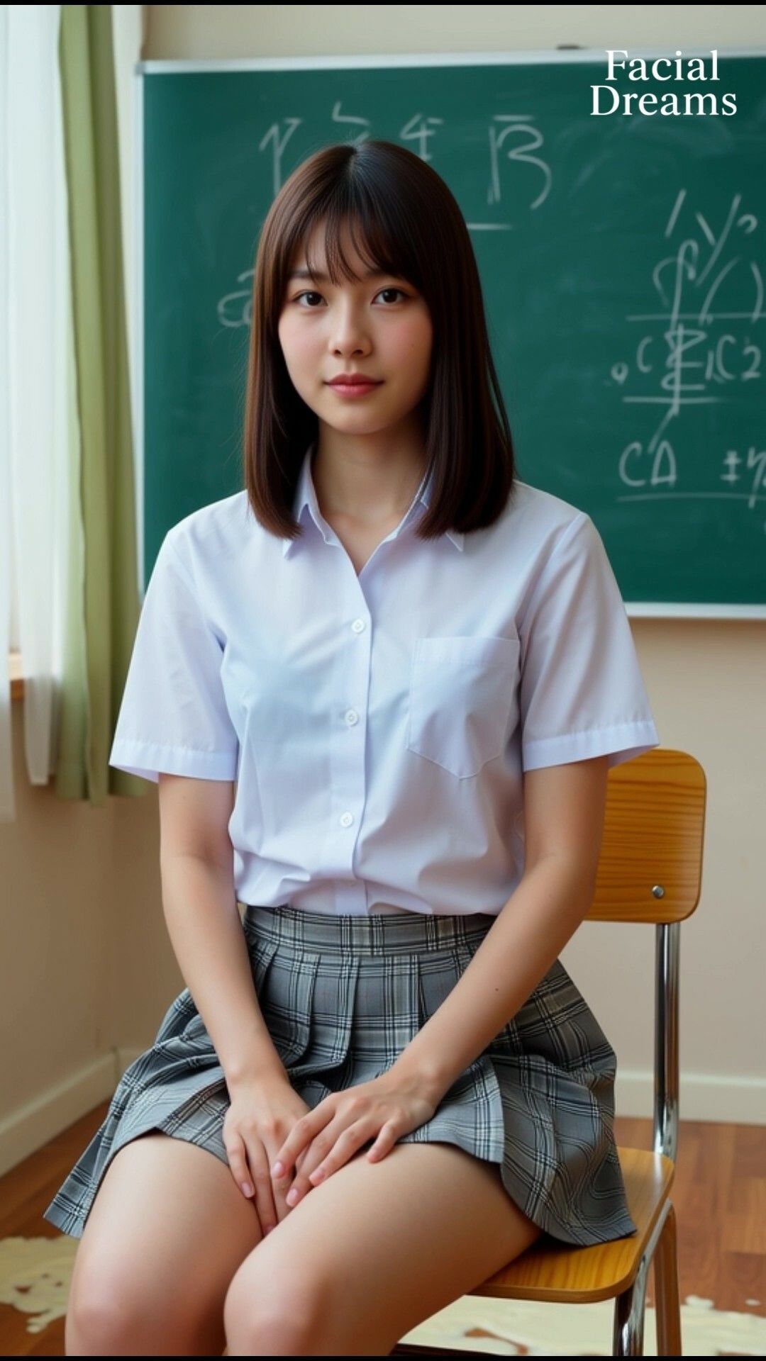 Fluid Dreams 白い講義の日 教室編（Uniform Style） - サンプル画像 2