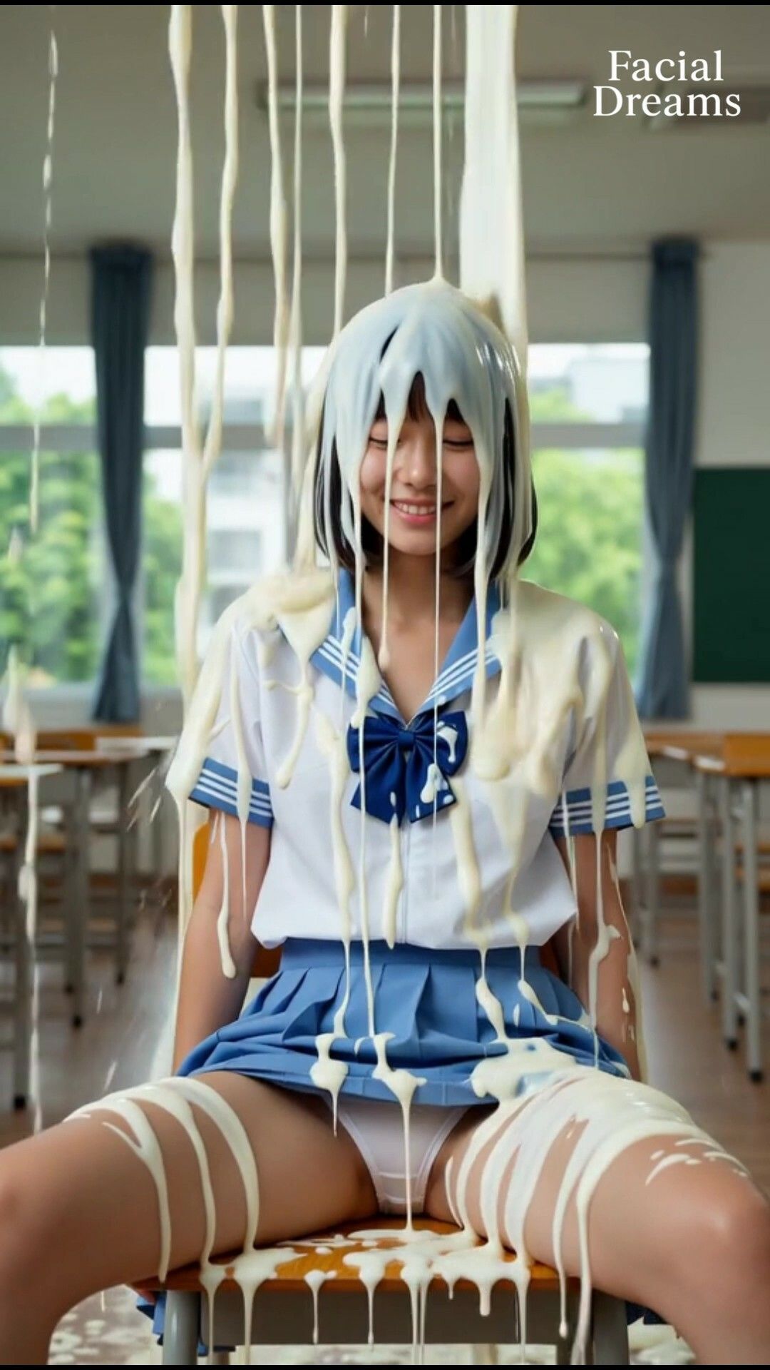 Fluid Dreams 白い講義の日 教室編（Uniform Style） - サンプル画像 3