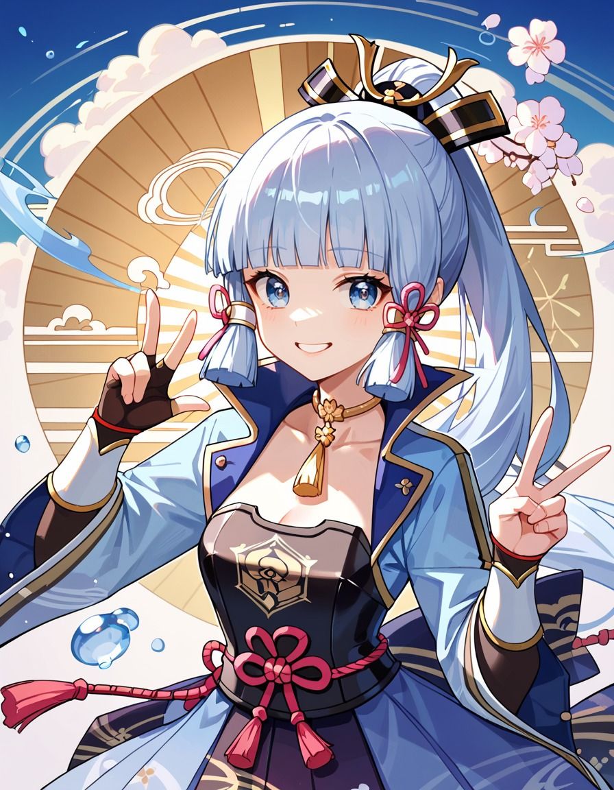 痴態がみえちゃう  神〇綾華編 - サンプル画像 1