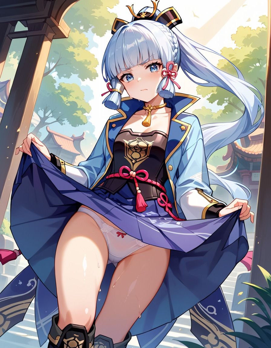 痴態がみえちゃう  神〇綾華編 - サンプル画像 3