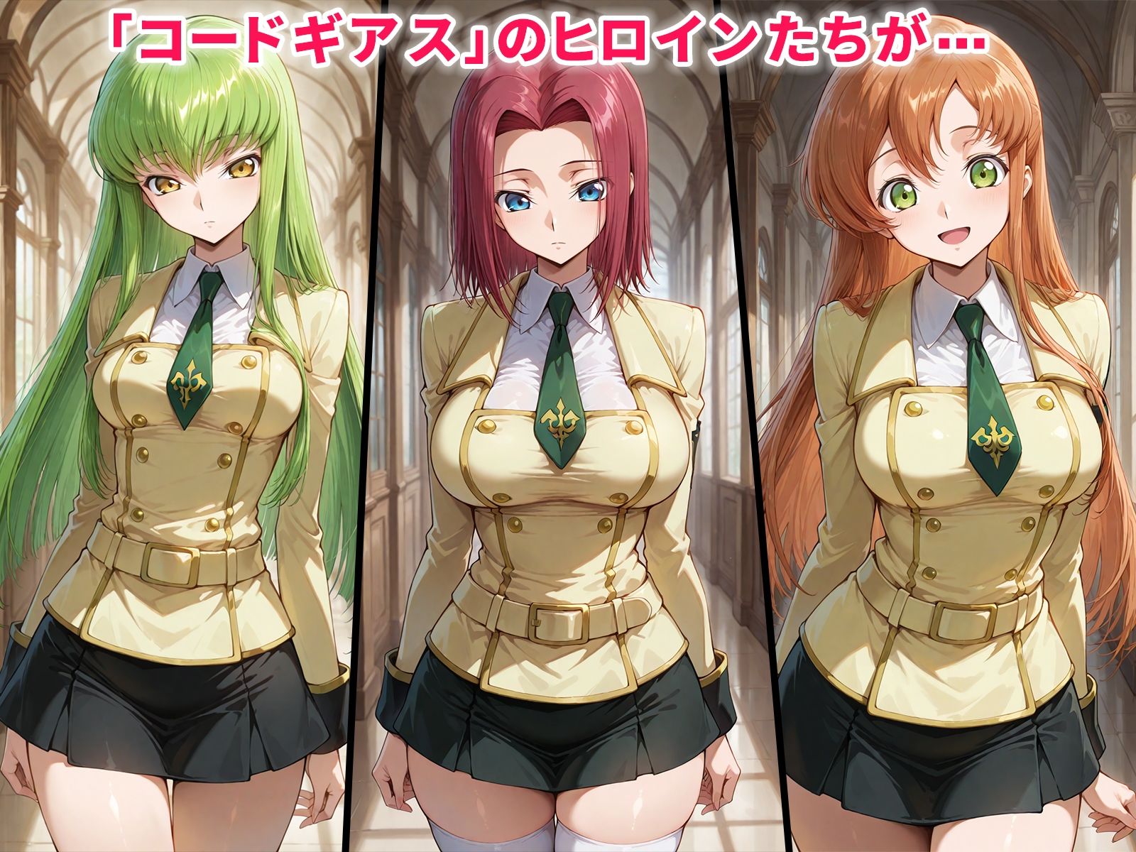 催●支配されたアッシュフォード学園〜全員寝取られ・孕ませ〜 - サンプル画像 1