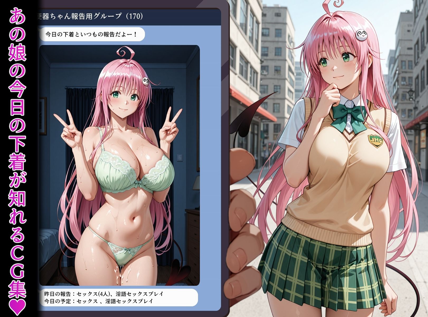 ラ〇・古〇川・西〇寺【便器なあの娘の今日の下着シリーズ】 - サンプル画像 4