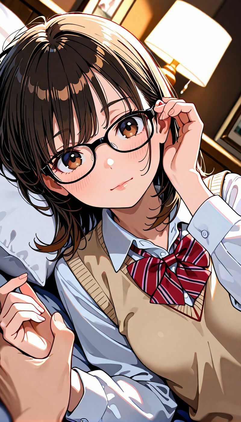 めがね女子の誘惑 - サンプル画像 4