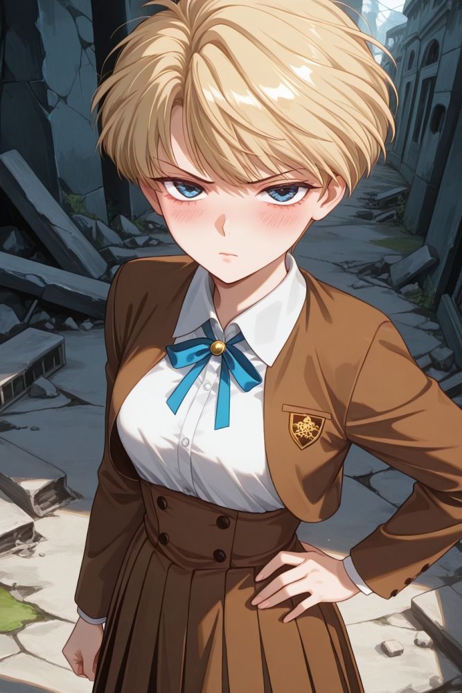 強さと弱さの分かれ目「本郷唯」 - サンプル画像 1